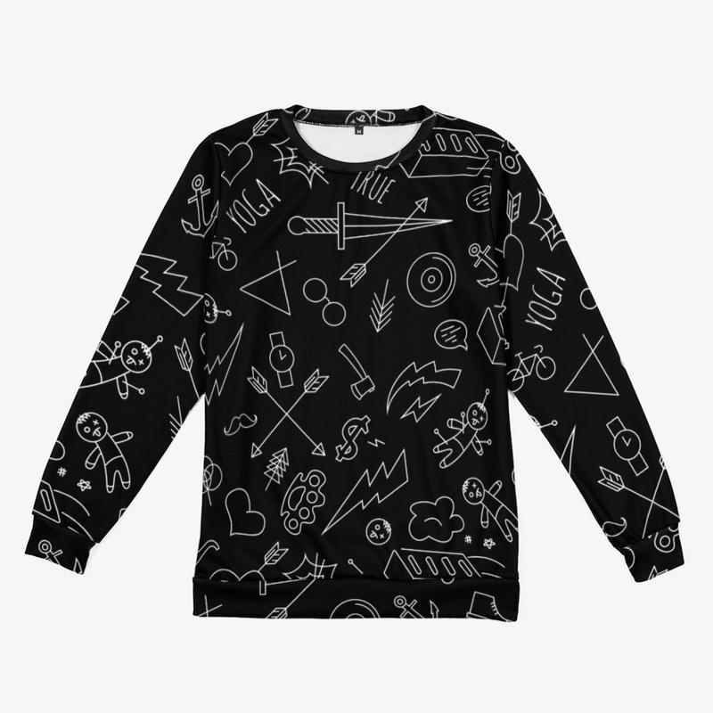 Hidden Illustration Sweater